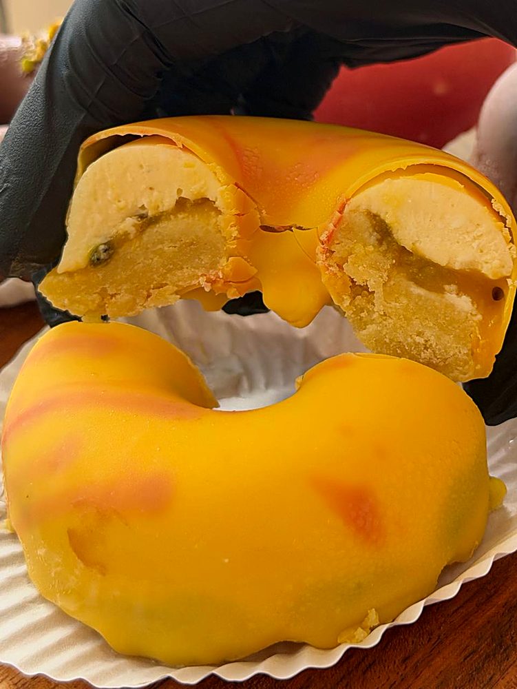 XOXO Pastry Mango Lilikoi Donut Cake